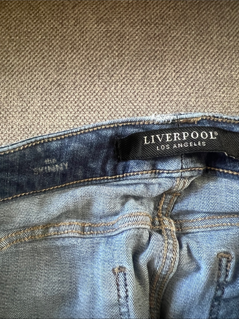 Liverpool Women's Medium Blue Skinny Jeans - Picture 2 of 5